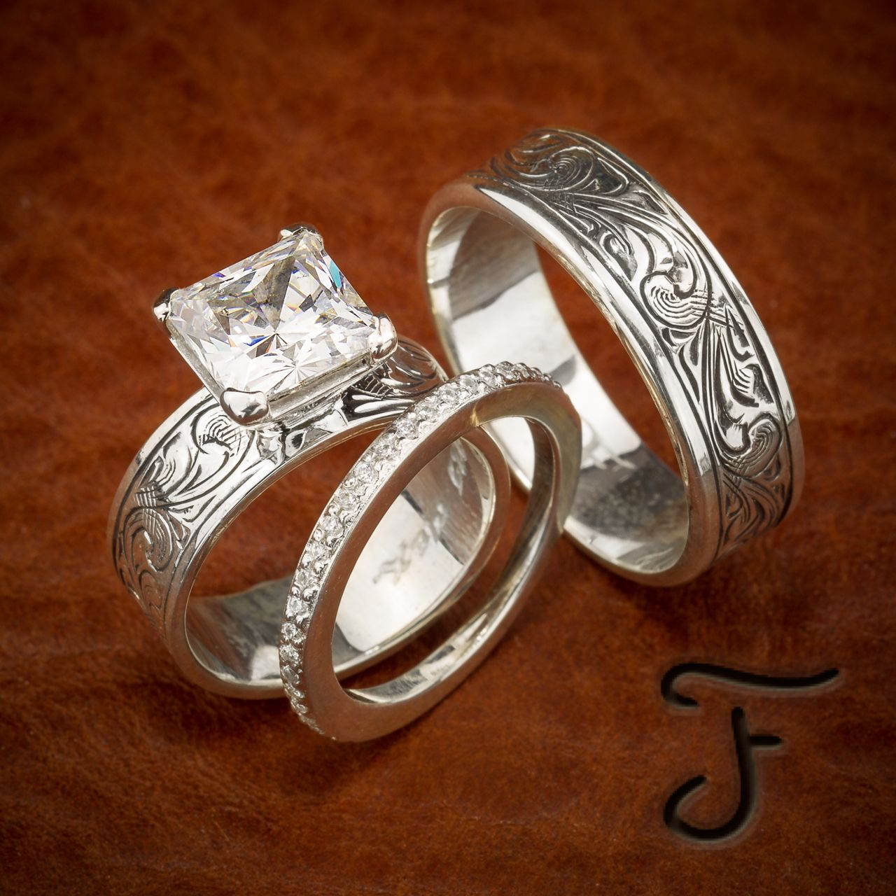 Cowgirl Wedding Rings
 R 20 R 6 and R 41 Country Weddings