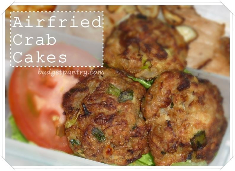 Crab Cakes In Air Fryer
 Airfried Crab Cakes