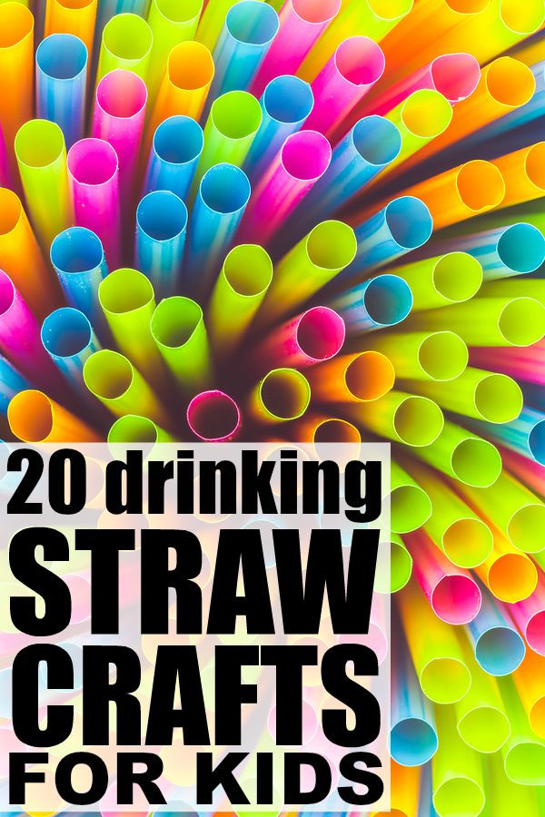 Craft For Children
 20 drinking straw crafts for kids