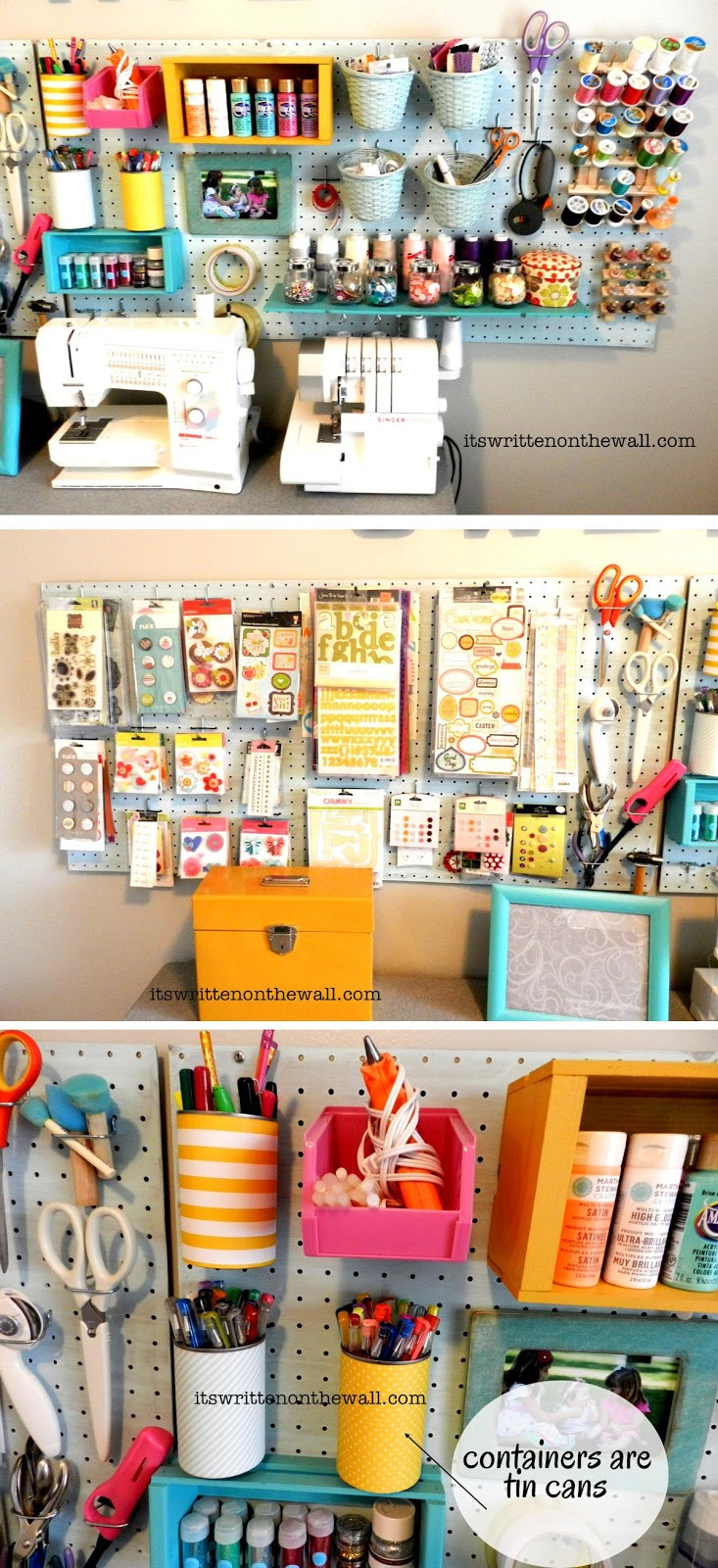 Craft Room Organization Ideas
 It s Written on the Wall Craft Room Organizing Ideas How