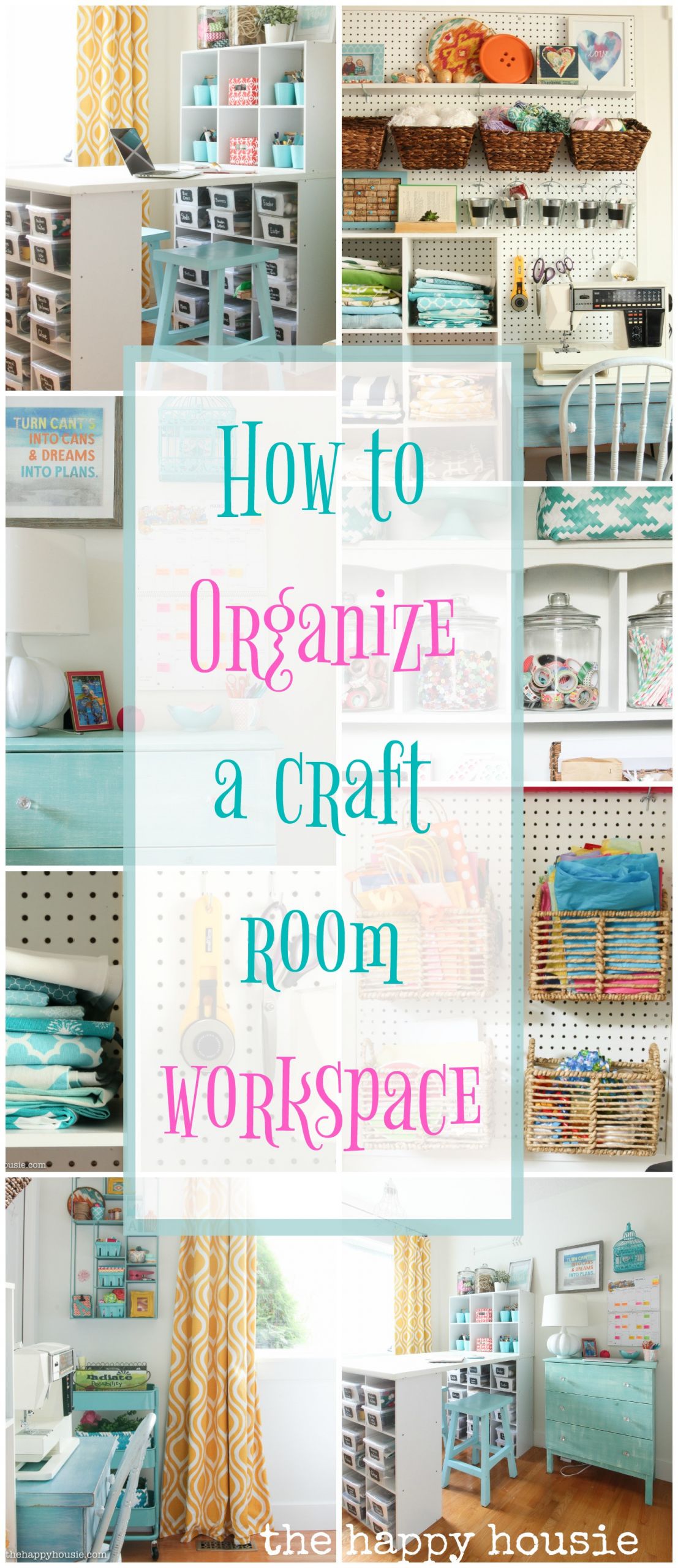 Craft Room Organization Ideas
 How to Organize a Craft Room Work Space