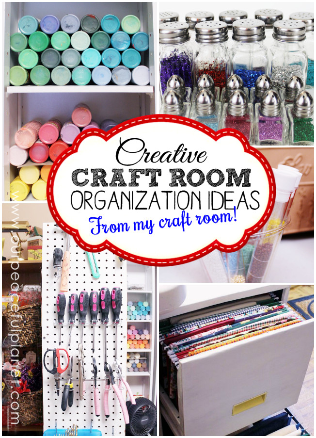 Craft Room Organization Ideas
 The Most Creative Craft Room Organization Ideas