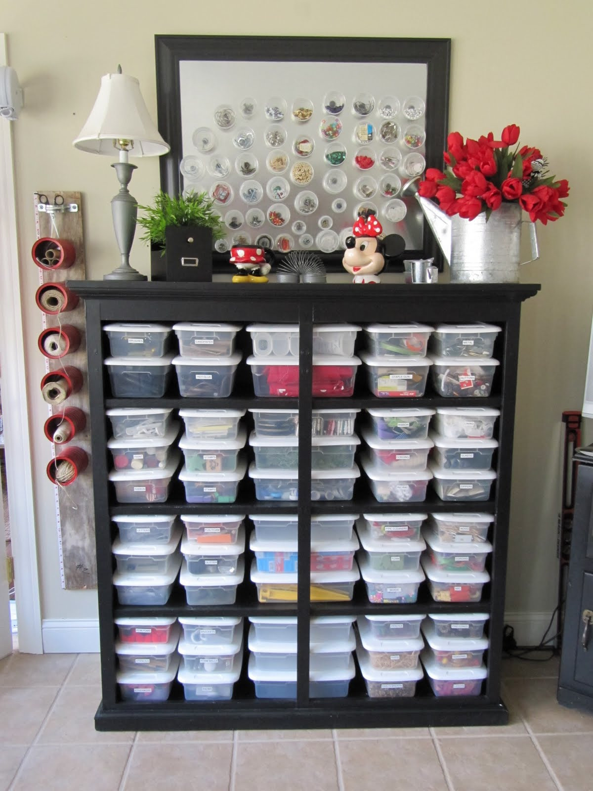 Craft Room Organization Ideas
 All The Joy Tuesday Ten Craft Organization Ideas