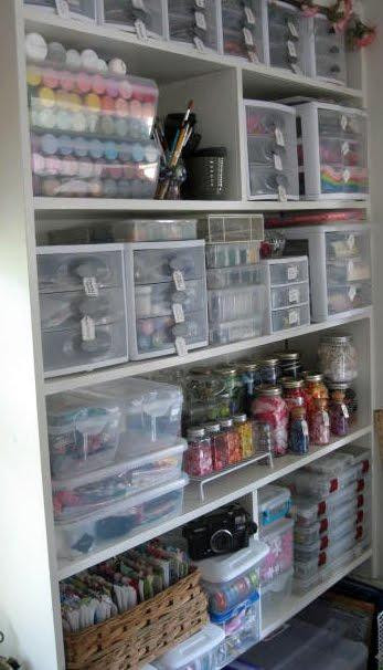 Craft Supply Organization Ideas
 It s Written on the Wall Craft Room Organizing Store over