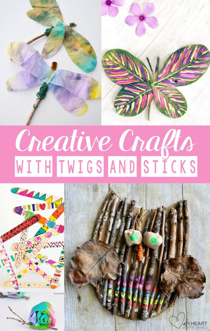 Crafting Ideas For Kids
 Creative Crafts with Sticks and Twigs