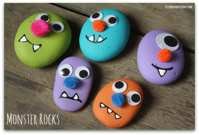 Crafting With Kids
 Halloween Monster Crafts and Treats The Idea Room