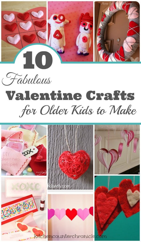 Crafts For Older Kids
 10 Fabulous Valentine Crafts for Older Kids to Make