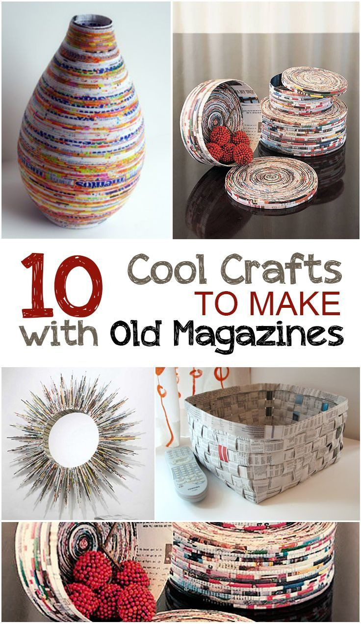 Crafts For Older Kids
 Creative Crafts to Make with Old Magazines