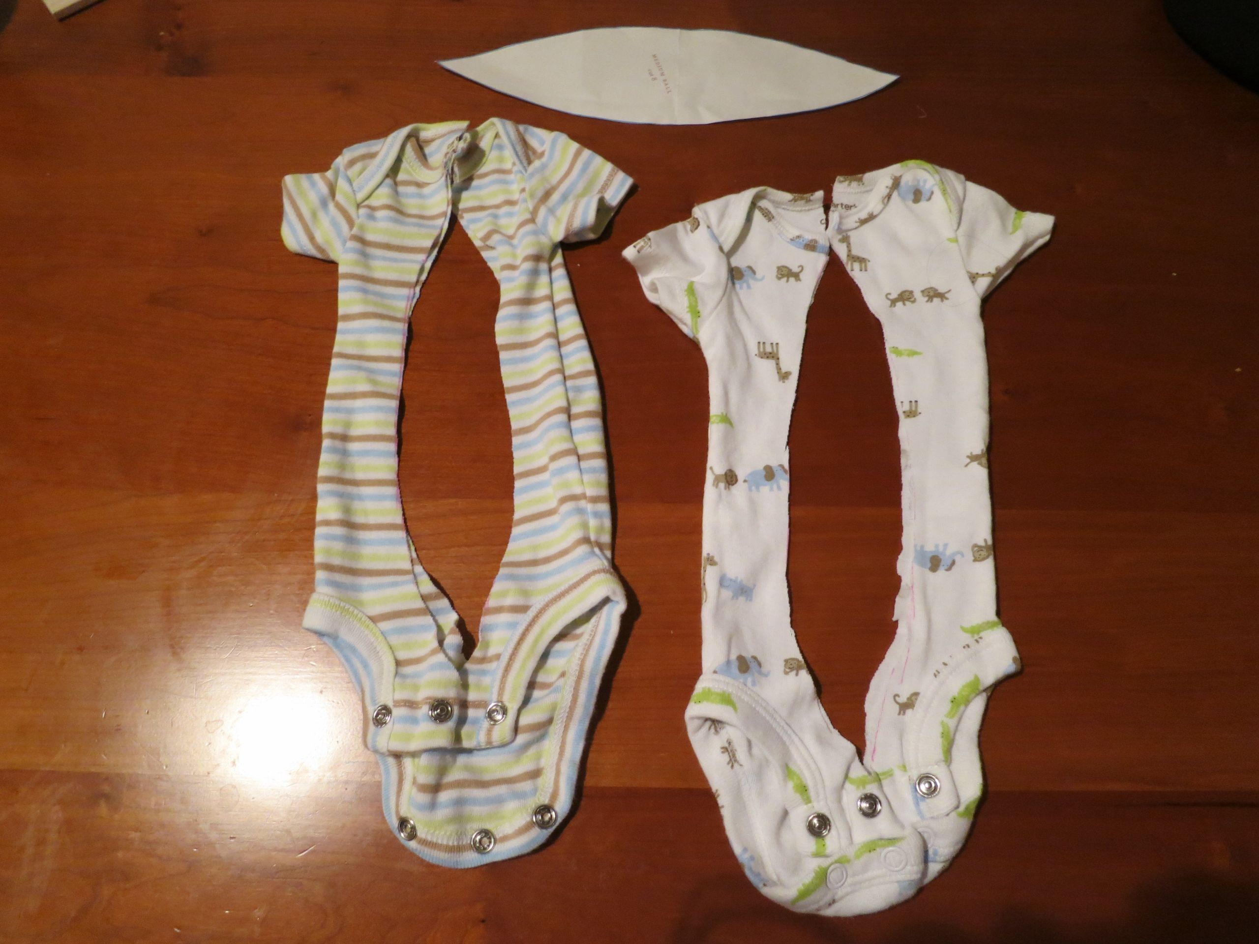 Crafts To Do With Baby
 Recycling old baby clothes