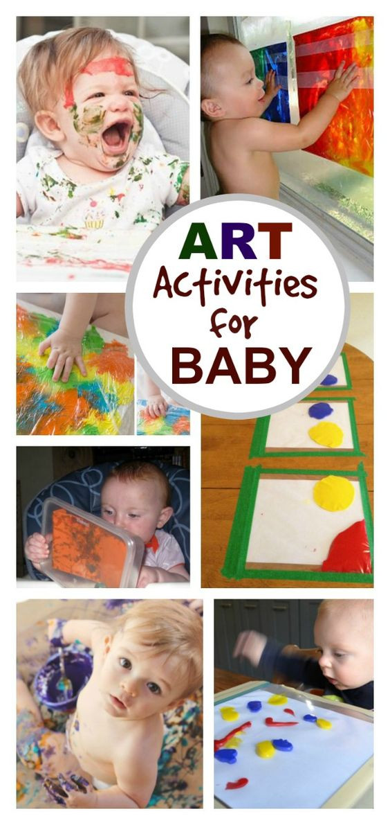 Crafts To Do With Baby
 What can baby do TONS Here are over 20 fun art