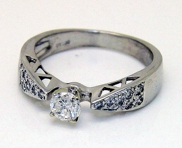 Craigslist Diamond Rings
 Platinum 1 2ct Diamond Engagement Ring – Chicago Pawners