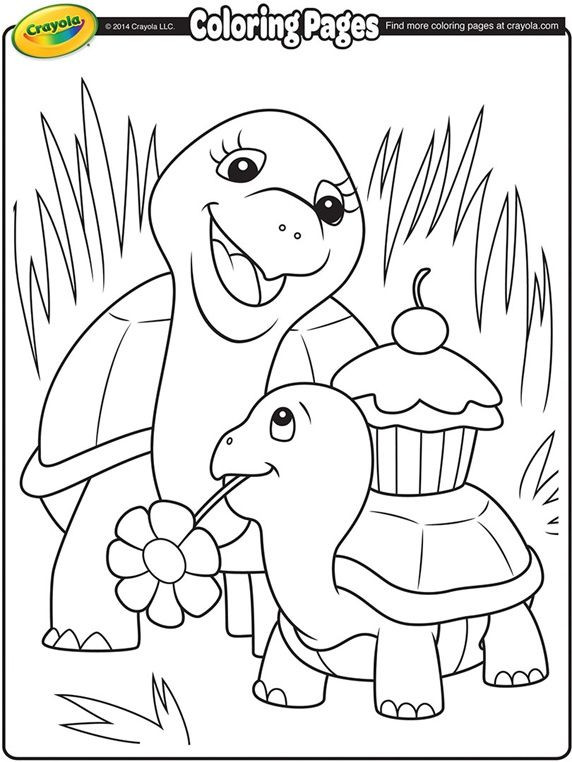 Crayola Coloring Pages For Girls
 Turtle Mommy on crayola