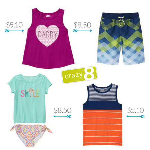 Crazy 8 Kids Fashion Line
 Crazy 8 Kids Clothes Sale