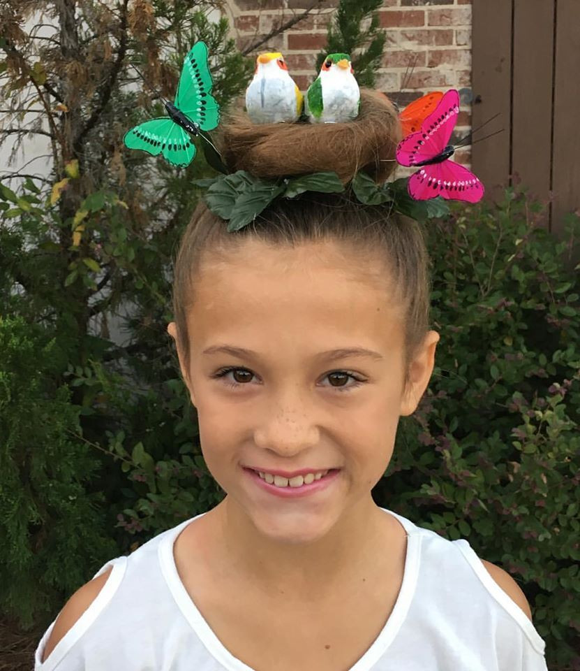 Crazy Hairstyles For Kids
 Bird s nest for crazy hair day Kids Ideas