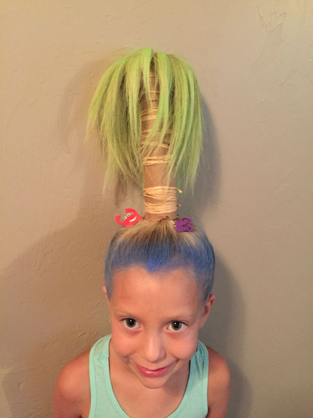 Crazy Hairstyles For Kids
 Crazy hair day palm tree …