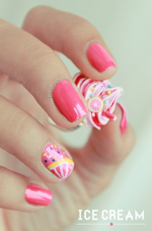 Cream Nail Designs
 Amazing Pink Nail Designs for Women Pretty Designs