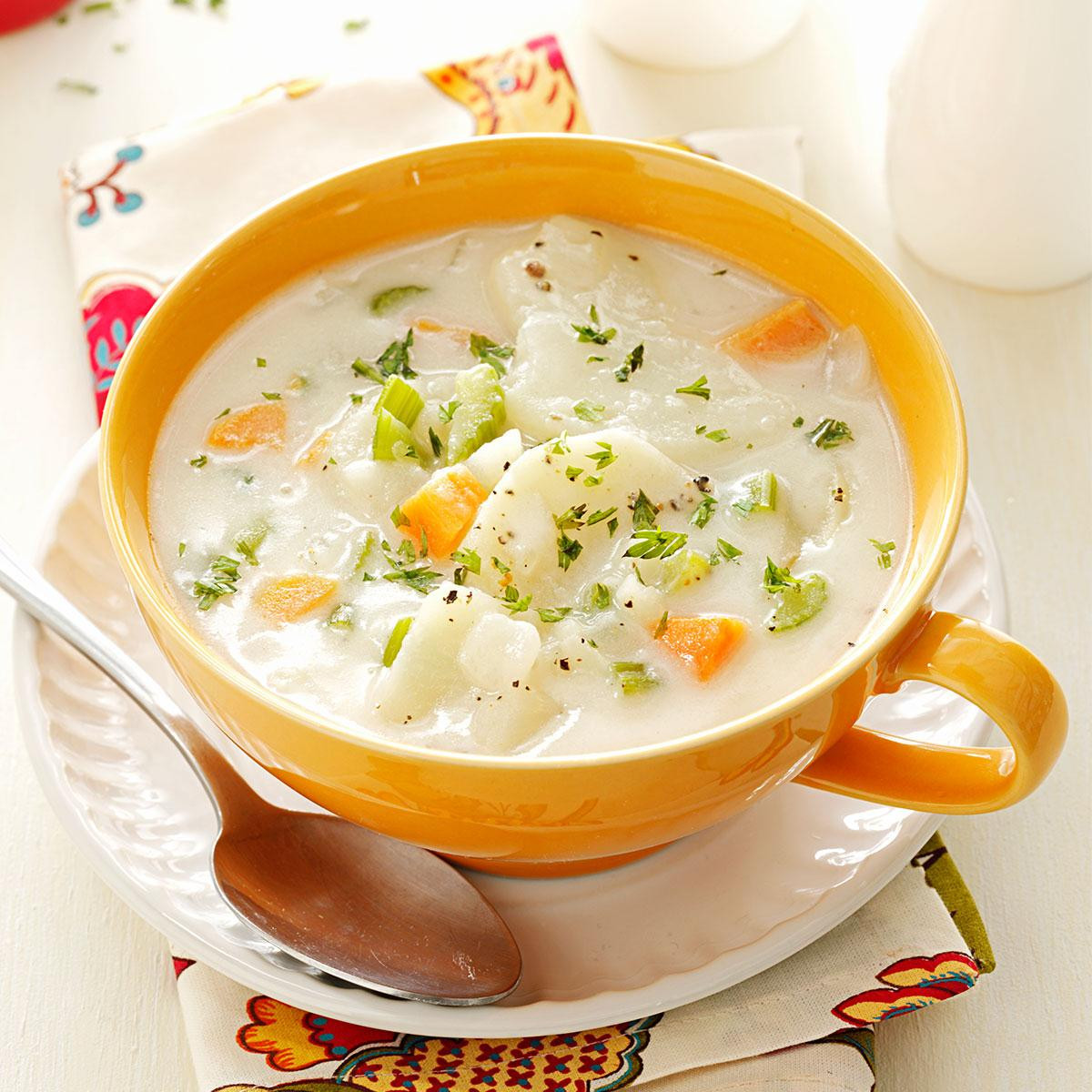 Cream Of Potato Soup Recipe
 Hearty Potato Soup Recipe