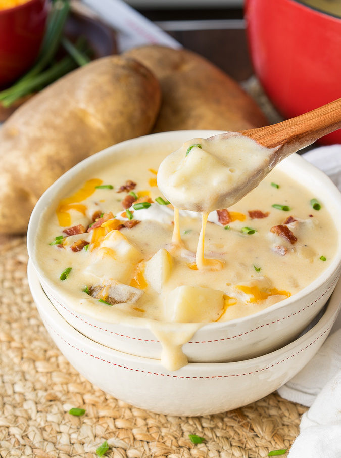 Cream Of Potato Soup Recipe
 Loaded Baked Potato Soup