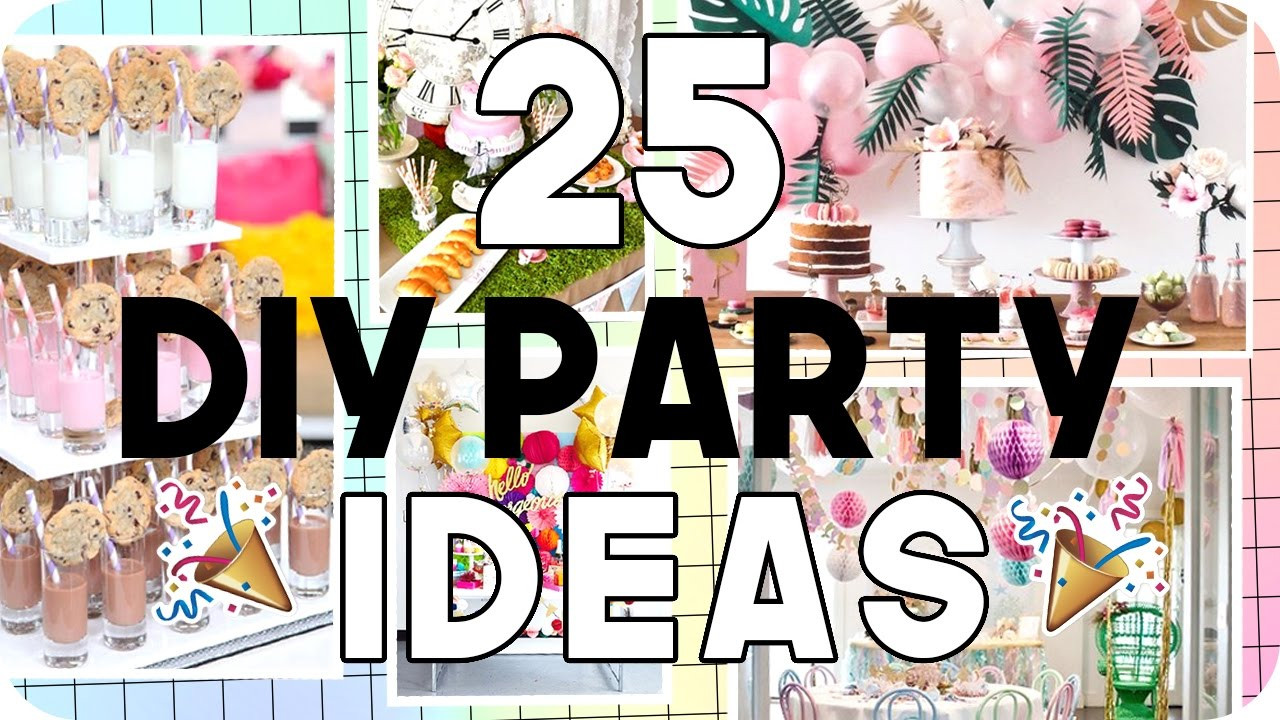 Create A Kids Party
 25 DIY Party Ideas for all Ages