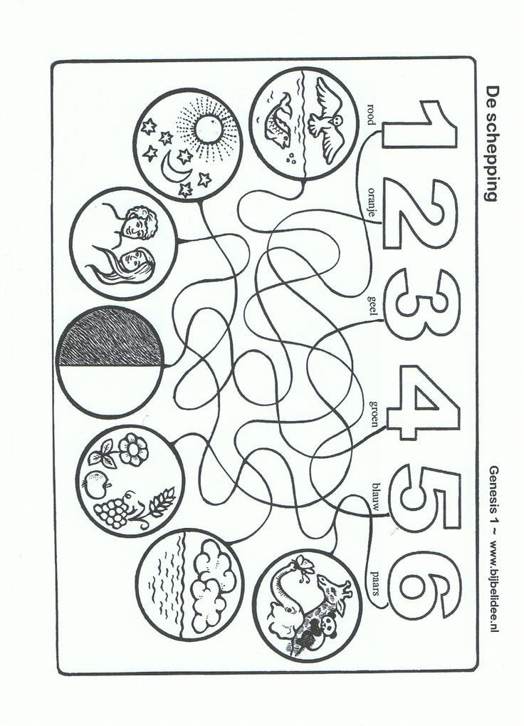 Creation Coloring Pages For Toddlers
 49 best Kleurplaten Nieuwe Testament Bible coloring