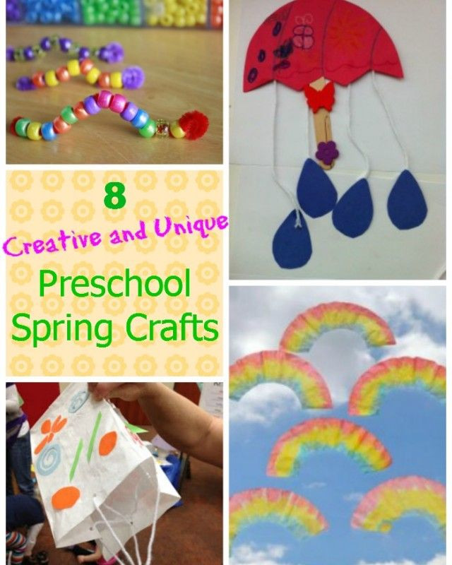 Creative Activities For Preschoolers
 8 easy preschool spring crafts so many unique and