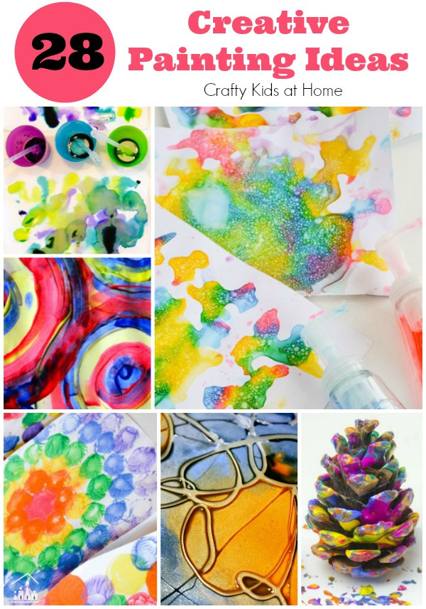 Creative Art Activities For Preschoolers
 28 Creative Painting Ideas for Kids Crafty Kids at Home
