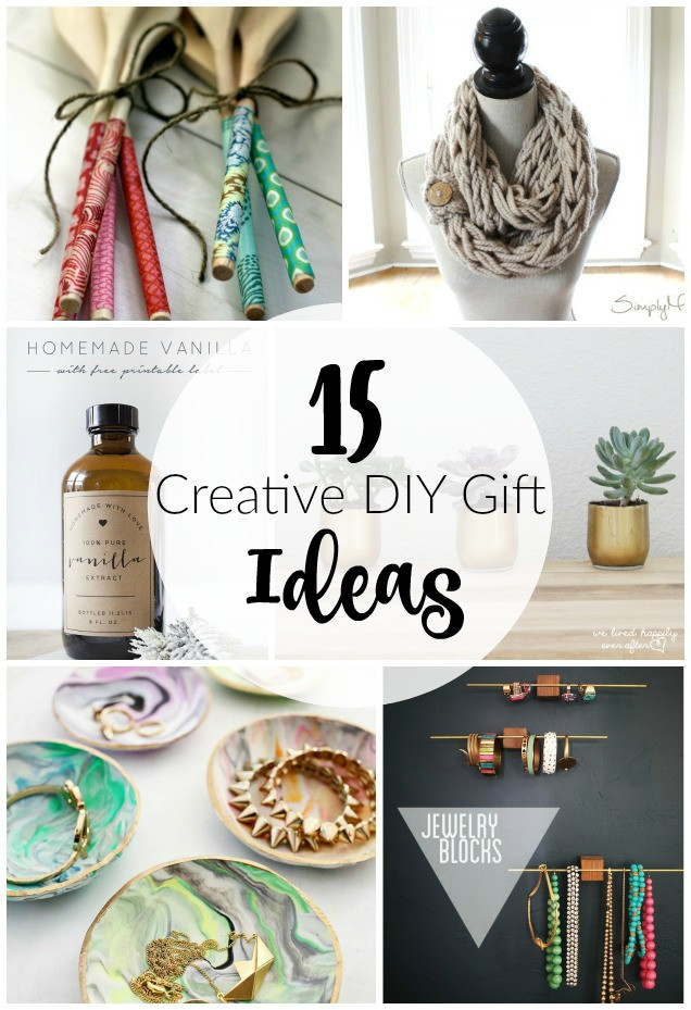 Creative DIY Gift Ideas
 15 Creative DIY Gift Ideas