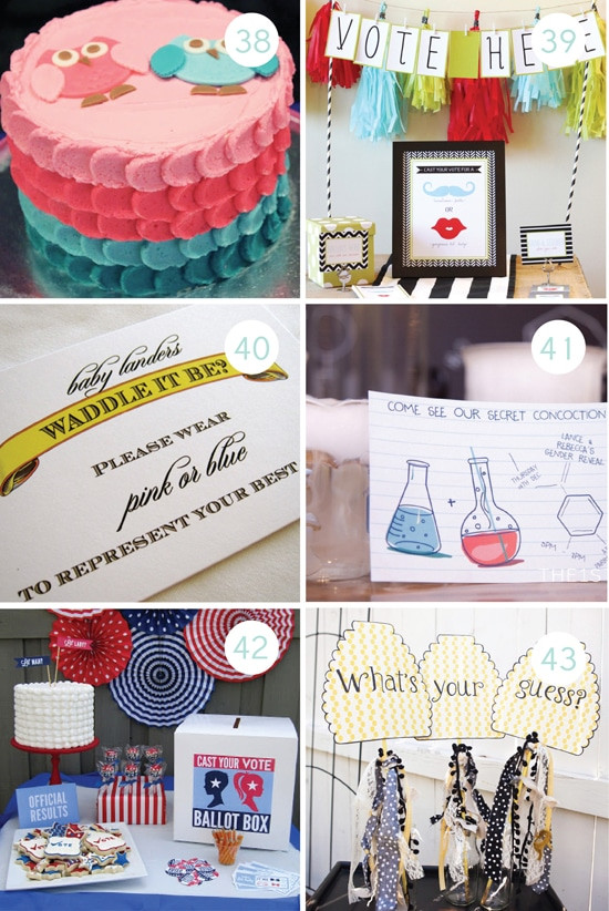 Creative Gender Reveal Party Ideas
 100 Gender Reveal Ideas From The Dating Divas