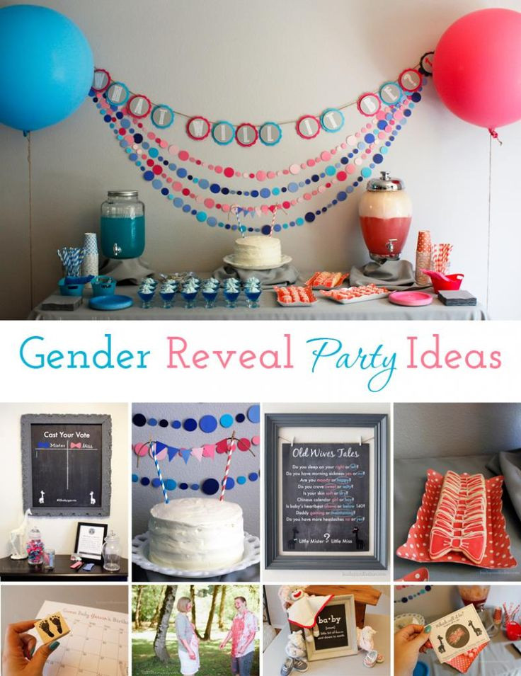 Creative Gender Reveal Party Ideas
 1000 images about Gender Reveal Party Ideas on Pinterest