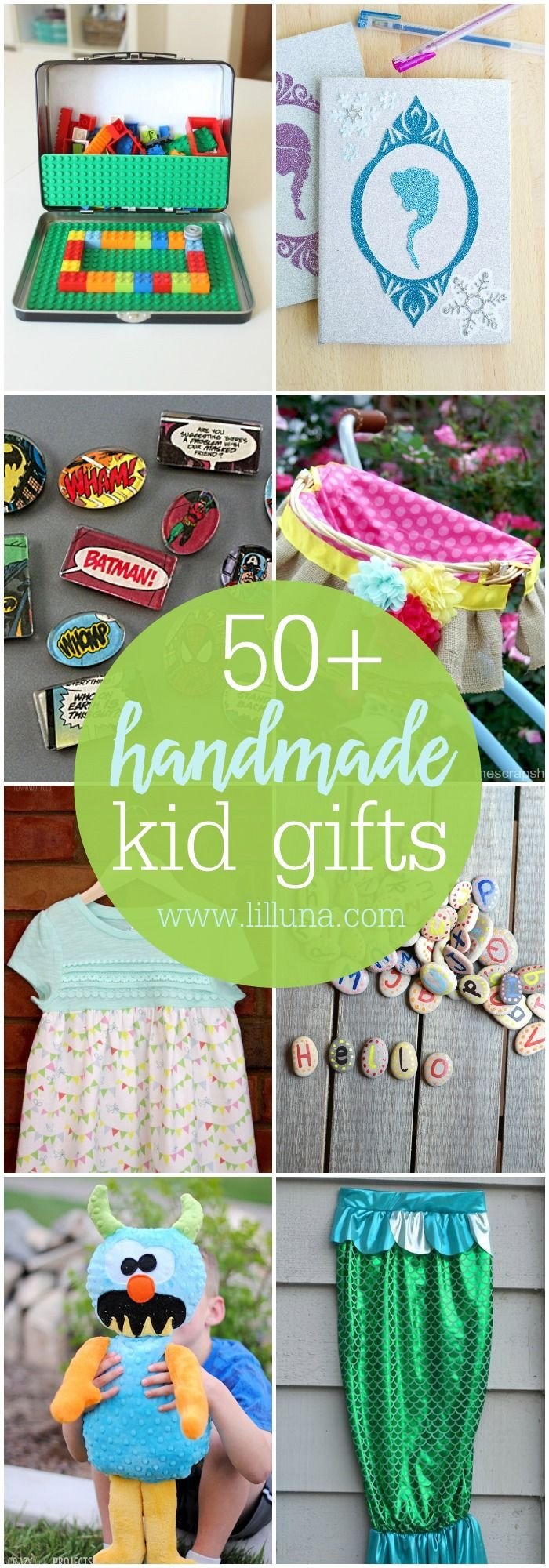 Creative Gifts For Kids
 50 Handmade Gift ideas for Kids so many great ideas to