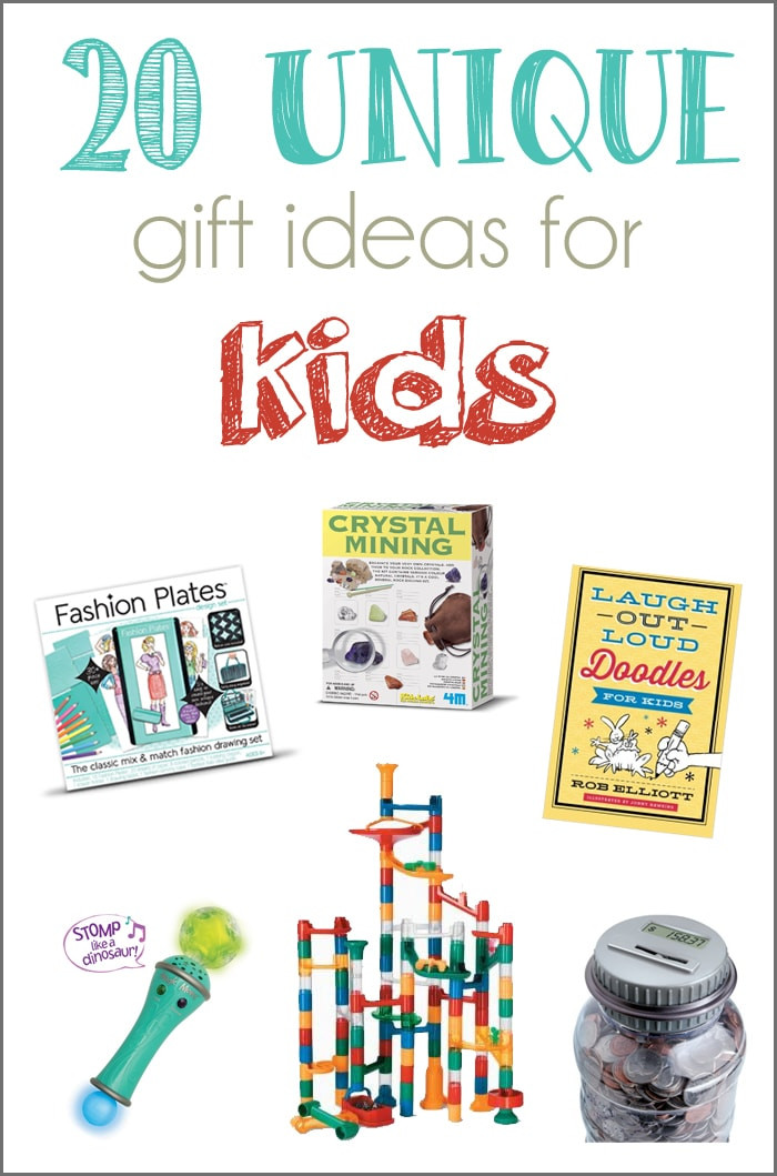 Creative Gifts For Kids
 20 Unique Gift Ideas for Kids and a GIVEAWAY Cutesy Crafts