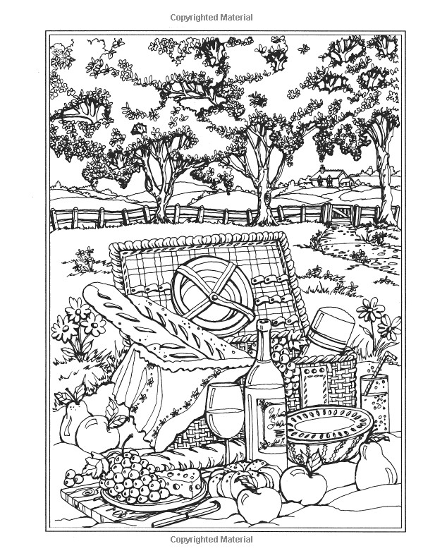 Creative Haven Coloring Books For Adults
 Amazon Creative Haven Spring Scenes Coloring Book