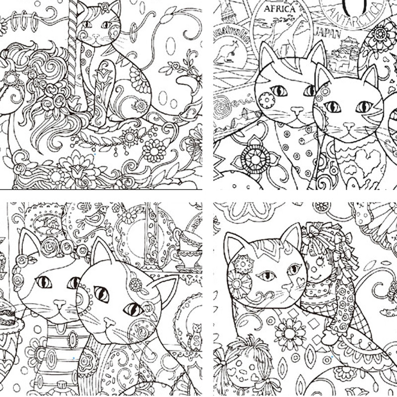 Creative Haven Coloring Books For Adults
 Creative Haven Creative Cats Coloring Books For Adults