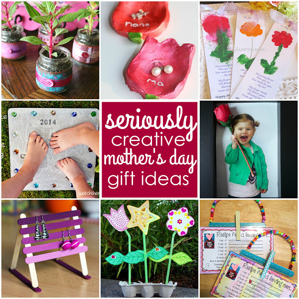 Creative Mother'S Day Gift Ideas
 Seriously Creative Mother s Day Gifts from Kids Crafty
