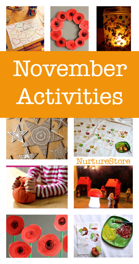 Creative Things To Do With Kids
 November activity plans things to do in November with