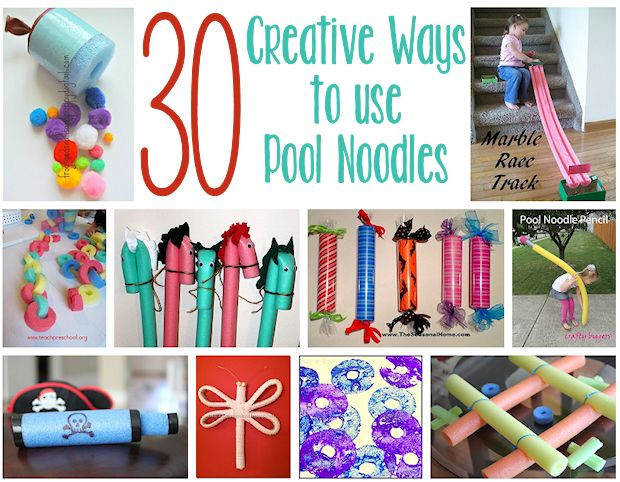 Creative Things To Do With Kids
 30 Creative Things to do With Pool Noodles – About Family