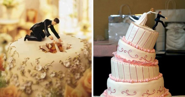 Creative Wedding Cakes
 16 Hilariously Creative Wedding Cake Toppers 6 Is The