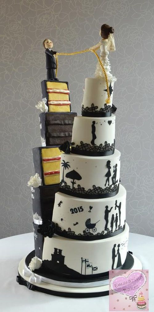 Creative Wedding Cakes
 14 Seriously Amazing Wedding Cakes