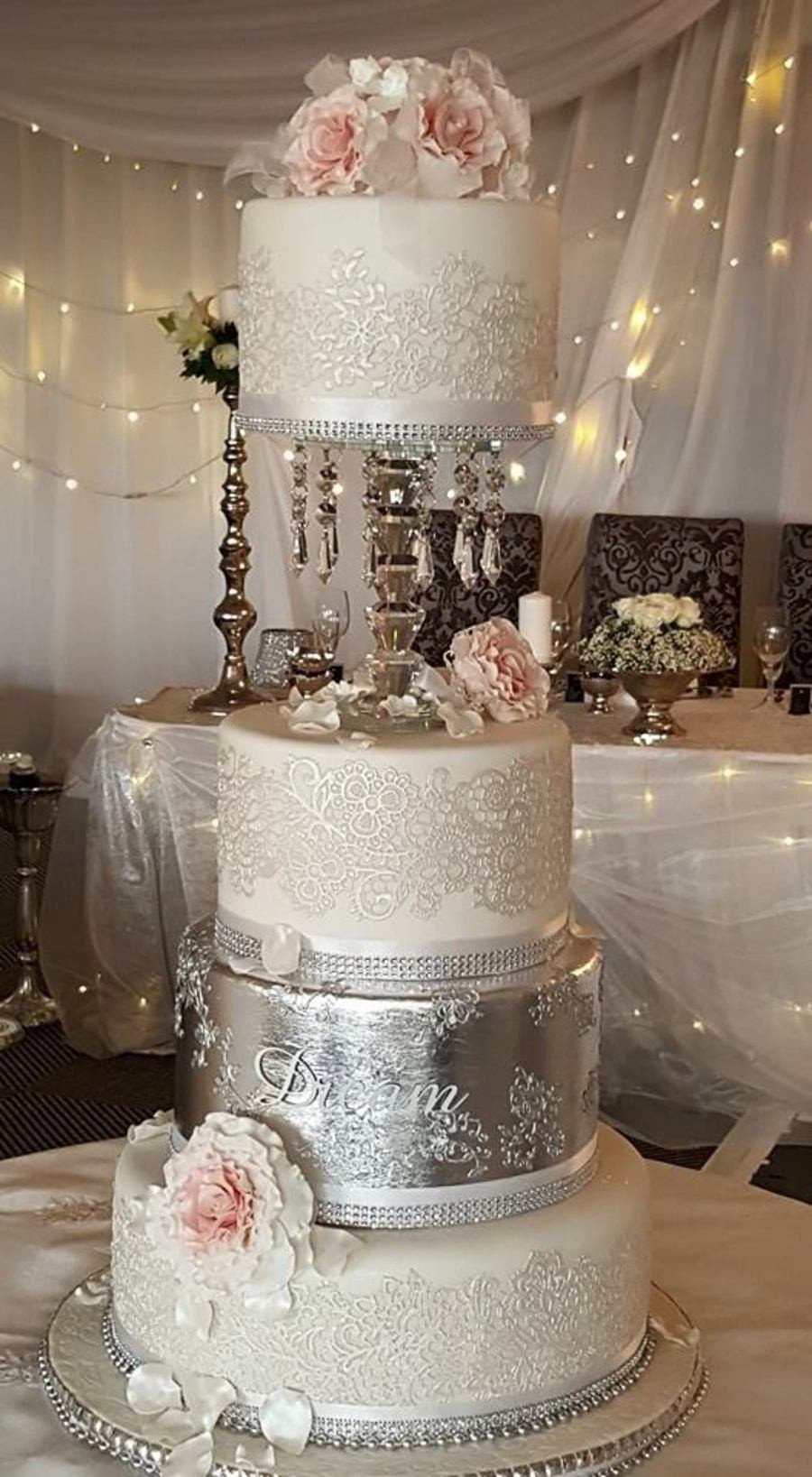 Creative Wedding Cakes
 Wedding Cake Silver Dreams 2015 Cornelia Marreiros