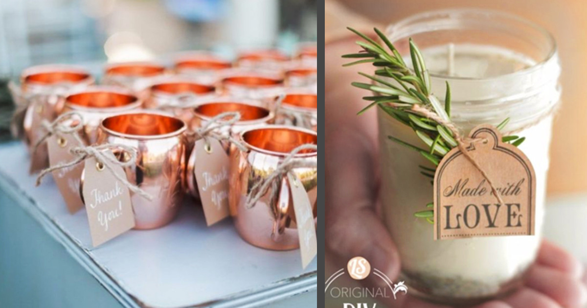 Creative Wedding Favors
 31 DIY Wedding Favors To Make For The Big Day
