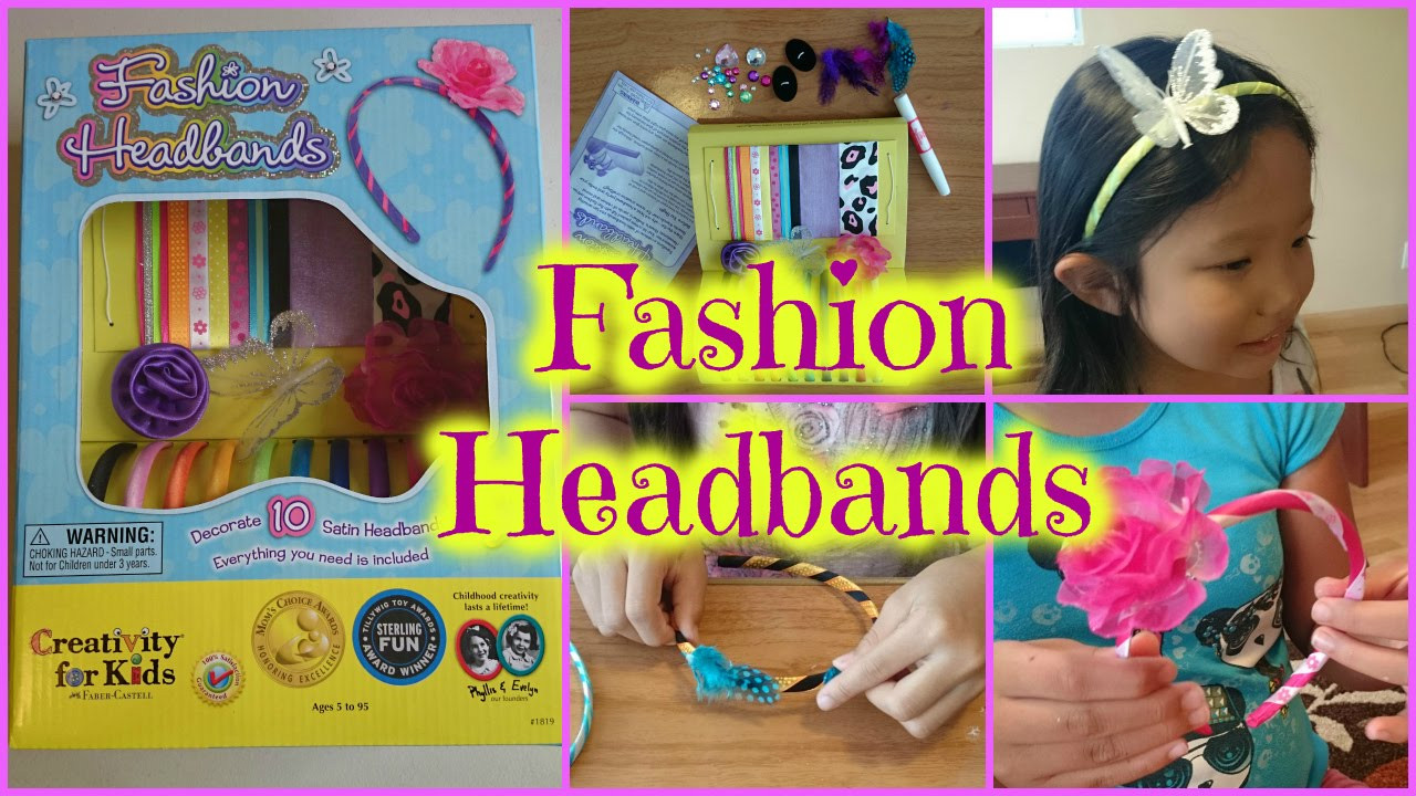 Creativity For Kids Fashion Design
 Fashion Headbands by Creativity for Kids
