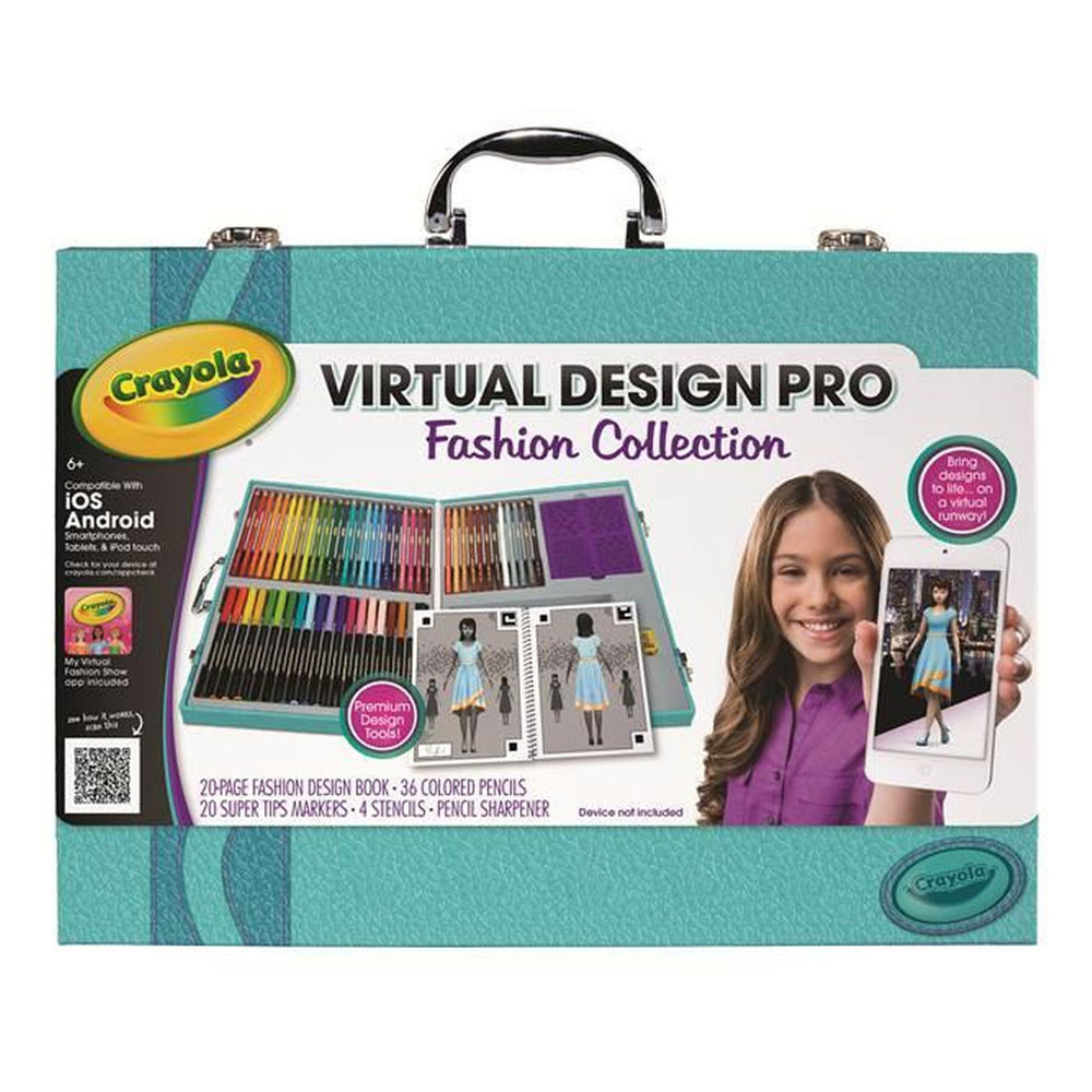 Creativity For Kids Fashion Design Studio
 Crayola Virtual Design Pro Fashion Collection