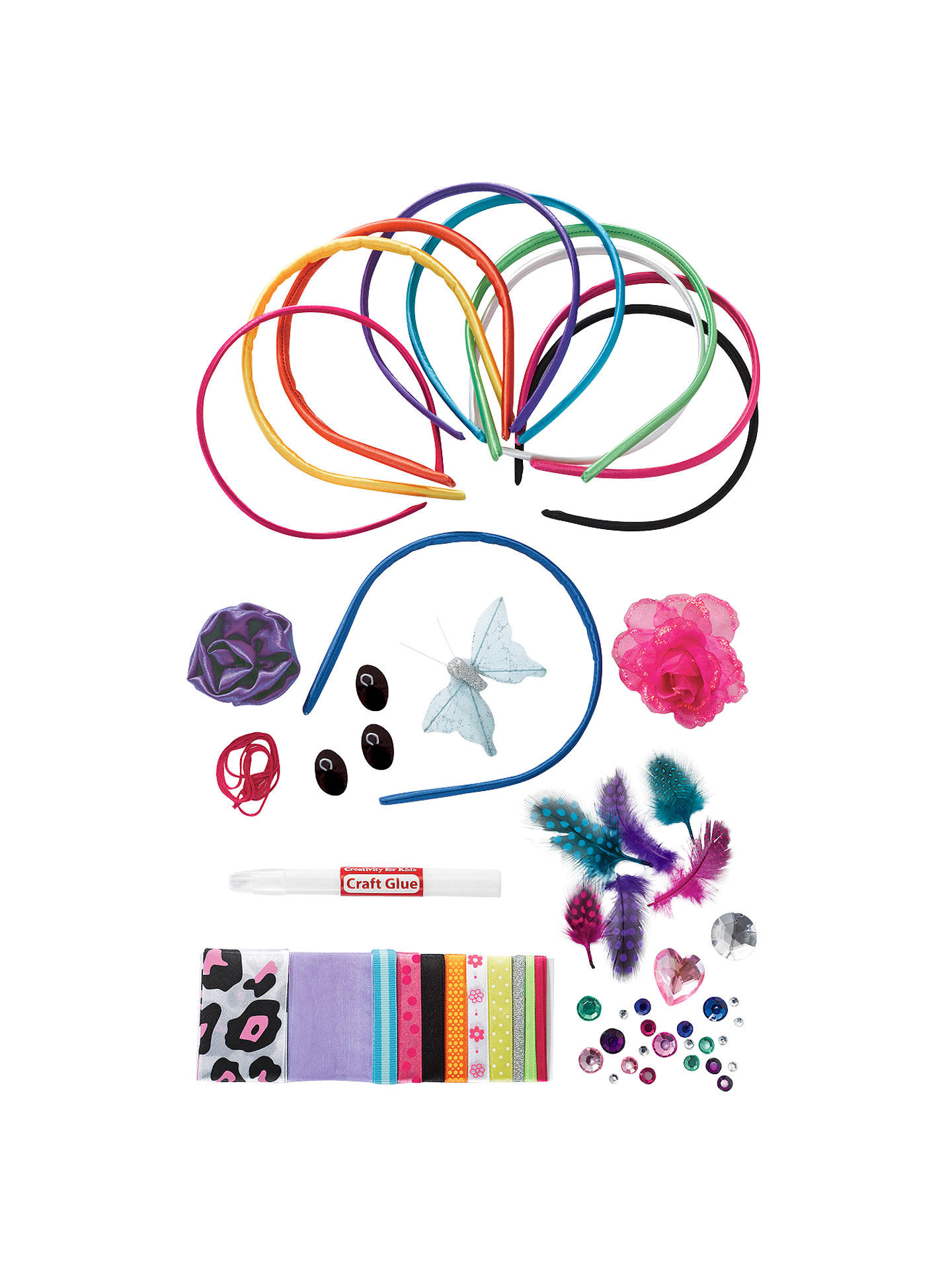 Creativity For Kids Fashion Headbands
 Creativity for Kids Fashion Headbands at John Lewis & Partners