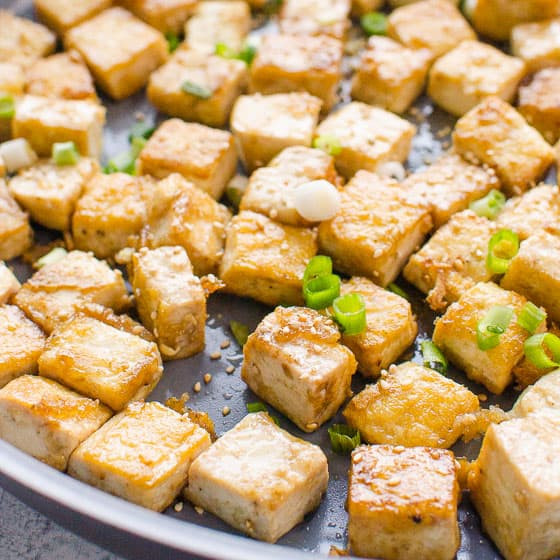 Crispy Tofu Recipes
 Crispy Pan Fried Tofu iFOODreal Healthy Family Recipes