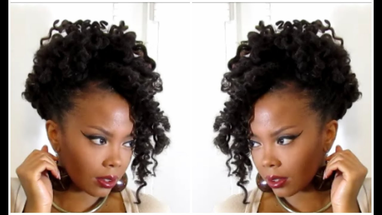 Crochet Braids Updo Hairstyles
 HOW TO