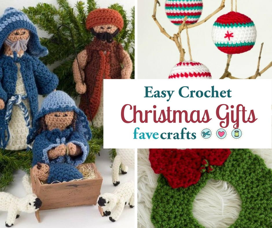 Crochet Christmas Gift Ideas
 34 Easy Crochet Christmas Gifts