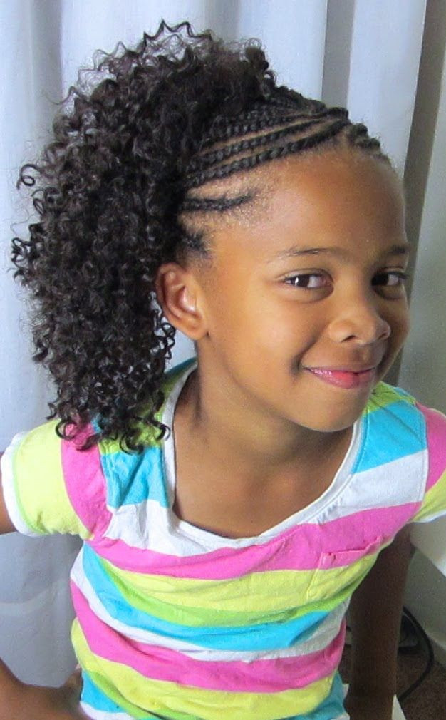 Crochet Hairstyles Kids
 67 best Kids Crochet Braids & More images on Pinterest