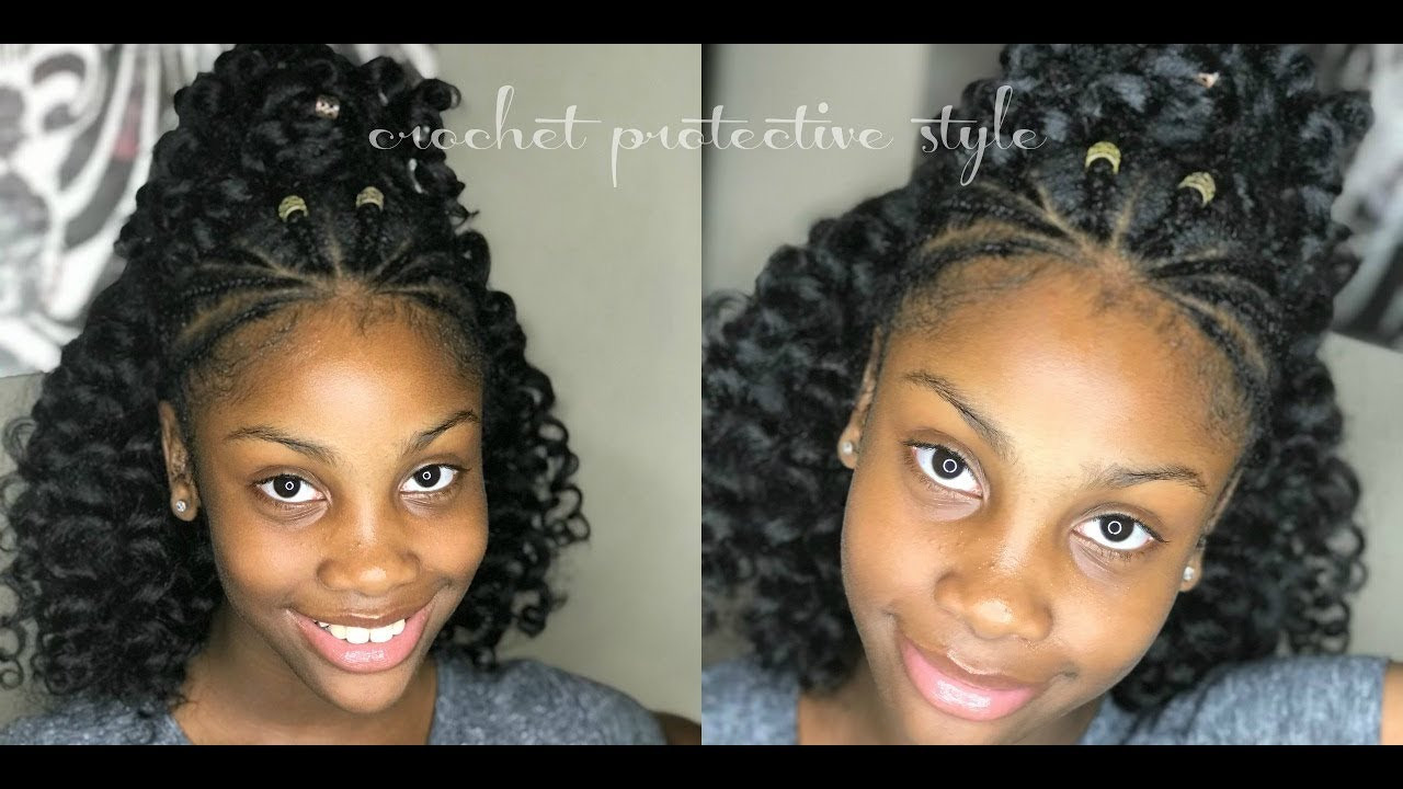 Crochet Hairstyles Kids
 How To Protective Crochet Hair Style for Kids