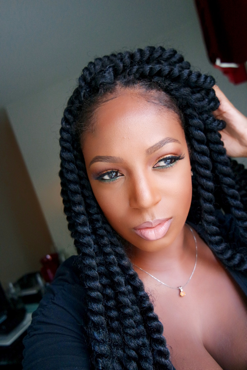 Crochet Hairstyles With Braids
 Passionfruit and Crochet Braids