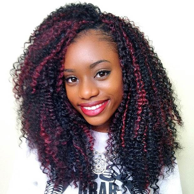 Crochet Wet And Wavy Hairstyles
 41 Chic Crochet Braid Hairstyles for Black Hair